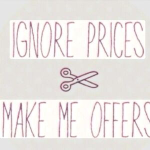 Decorative Sign with Scissors Design